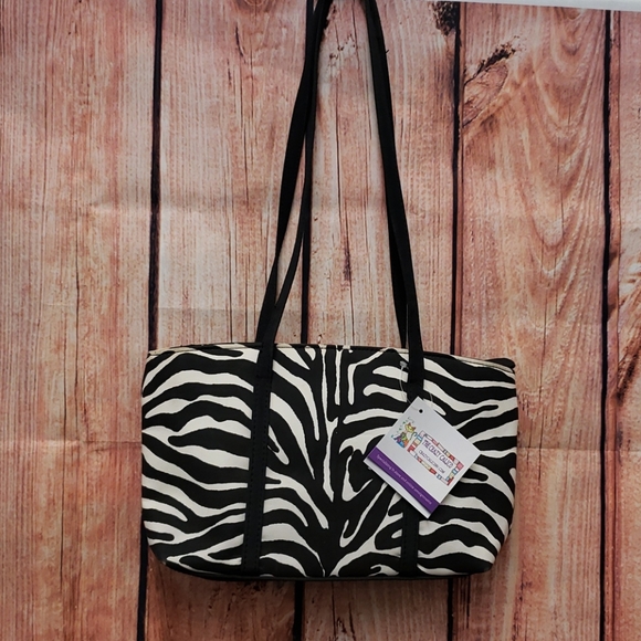 zebra purse
